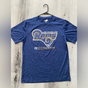 NFL Team Apparel Los Angeles Rams lightweight performance shirt Size: M